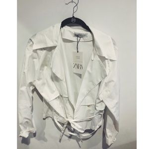 Never Been Worn Zara White Blouse